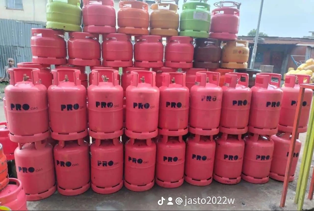 Pro Gas LPG cooking gas cylinders in stock — Prime Gas Delivery Nairobi